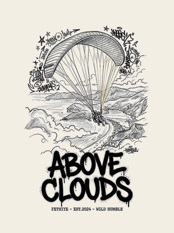 구름 위의 패러글라이딩 — ABOVE CLOUDS